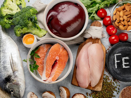 Haaruitval door ijzertekort