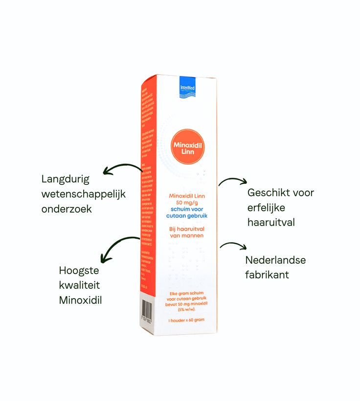 Linn Minoxidil 5% foam (60 gr)