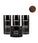 3x Keratain haarvezels + gratis Keratain pommade - Medium bruin (25 gr) - Hairgivers