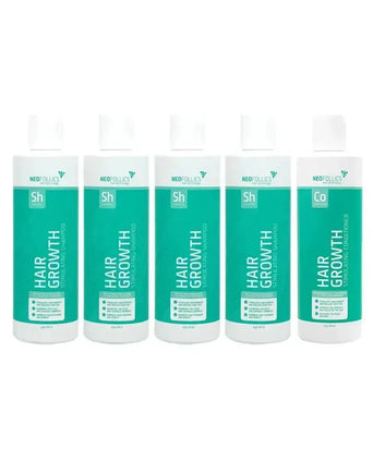 4x Neofollics Shampoo + gratis Conditioner 4x Neofollics shampoo + gratis conditioner - Hairgivers