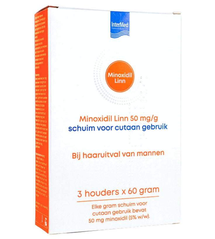 Linn Minoxidil 5% foam 3-pack (3x60 gr)