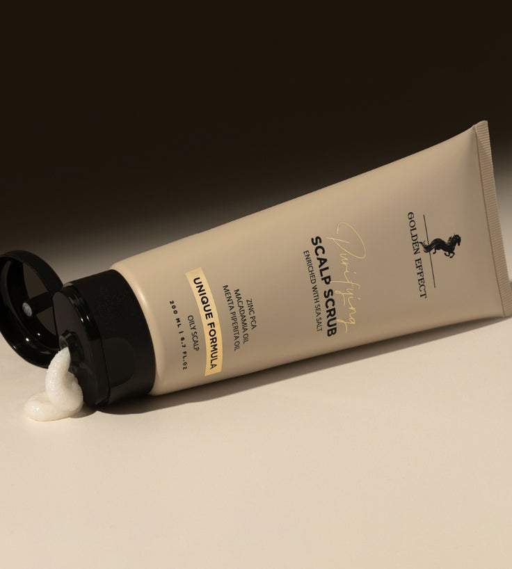 Golden Effect Serum + Mask + Scrub (vette hoofdhuid)