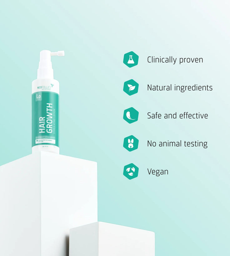Neofollics Lotion haargroei serum 3-pack (7% Neoxyl)