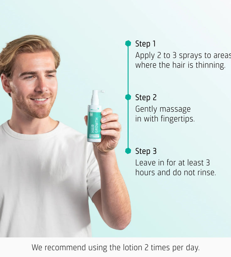 Neofollics Lotion haargroei serum 3-pack (7% Neoxyl)