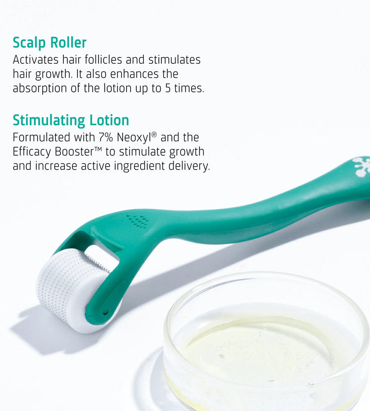 Neofollics Lotion + Scalp Roller