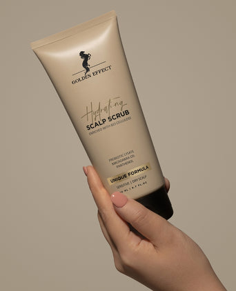 Golden Effect Serum + Mask + Scrub (droge hoofdhuid) Golden Effect Serum + Mask + Scrub (droge hoofdhuid)