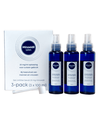 Linn Minoxidil 2% lotion 3-pack (3x100 ml) Linn Minoxidil 2% lotion 3-pack (3x100 ml)