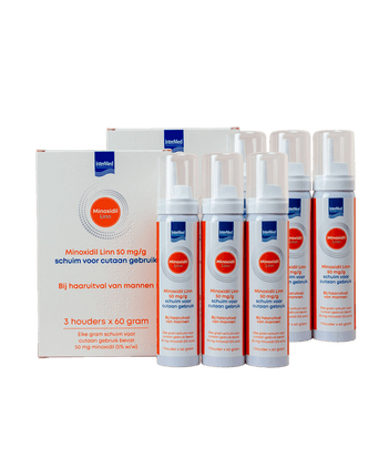 Linn Minoxidil 5% foam 6-pack (6x60 gr) Linn Minoxidil 5% foam 6-pack (6x60 gr)