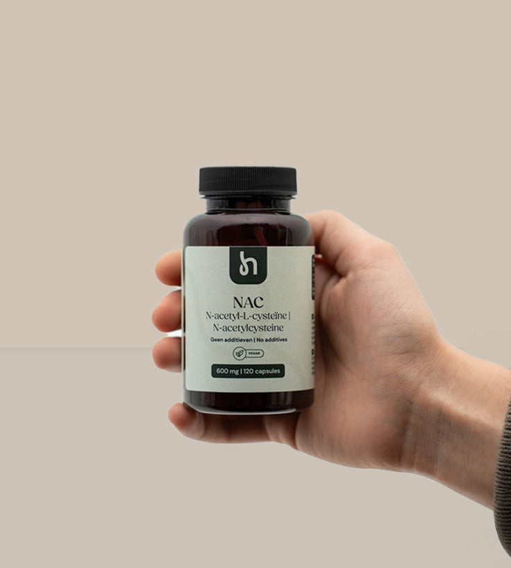 Hairgivers NAC supplement 600 mg | 120 capsules (N-Acetyl-L-Cysteïne)