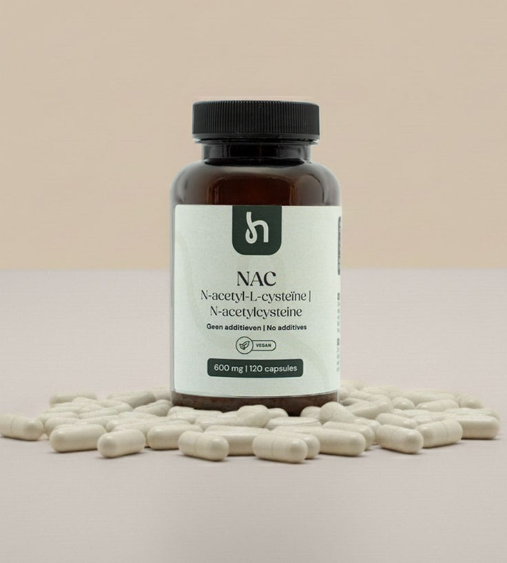 Hairgivers NAC supplement 600 mg | 240 capsules (N-Acetyl-L-Cysteïne)