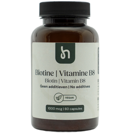 Hairgivers Biotine supplement 1000 mcg | 60 capsules (Vitamine B8)