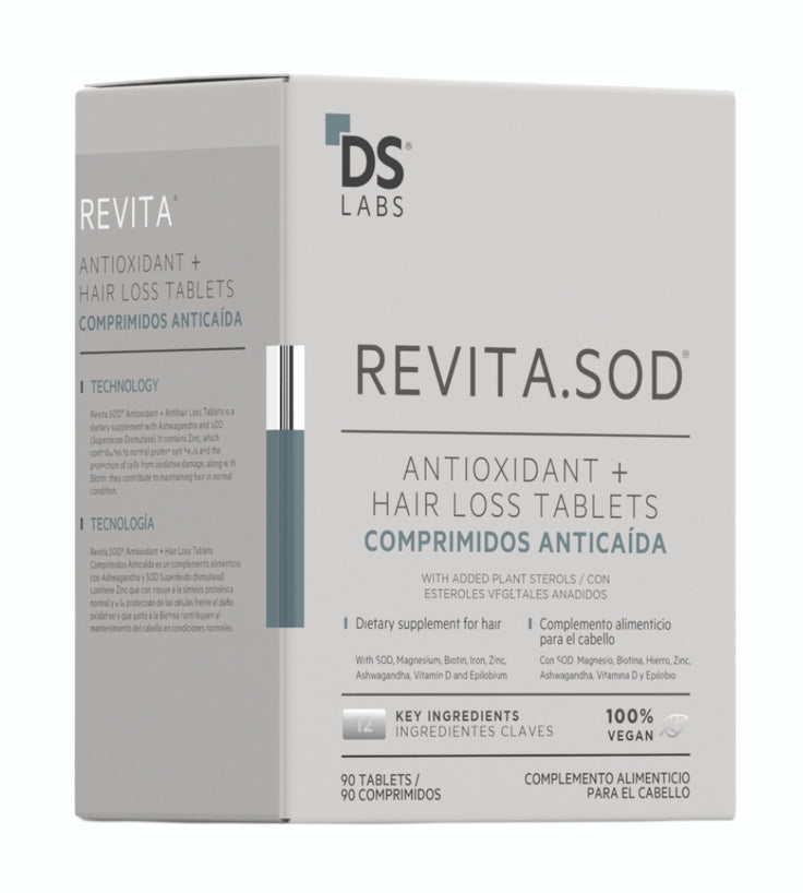 Revita.SOD tablets tegen haaruitval door stress (3 mnd)
