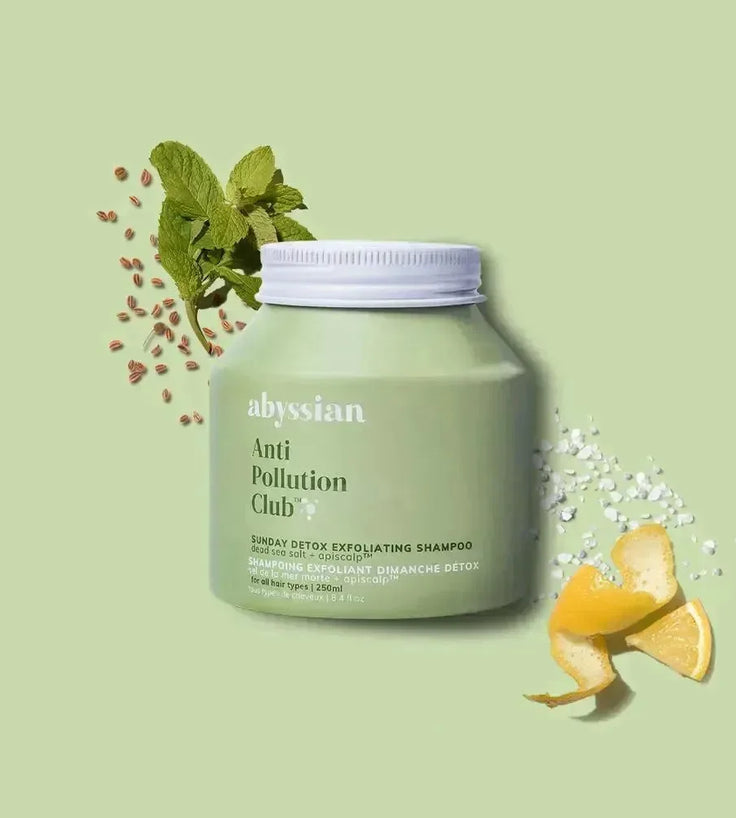 Abyssian Sunday detox exfoliating shampoo (250 ml) - Hairgivers