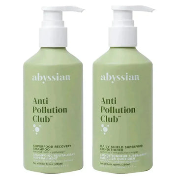 Abyssian superfood shampoo + conditioner Abyssian superfood shampoo + conditioner - Hairgivers