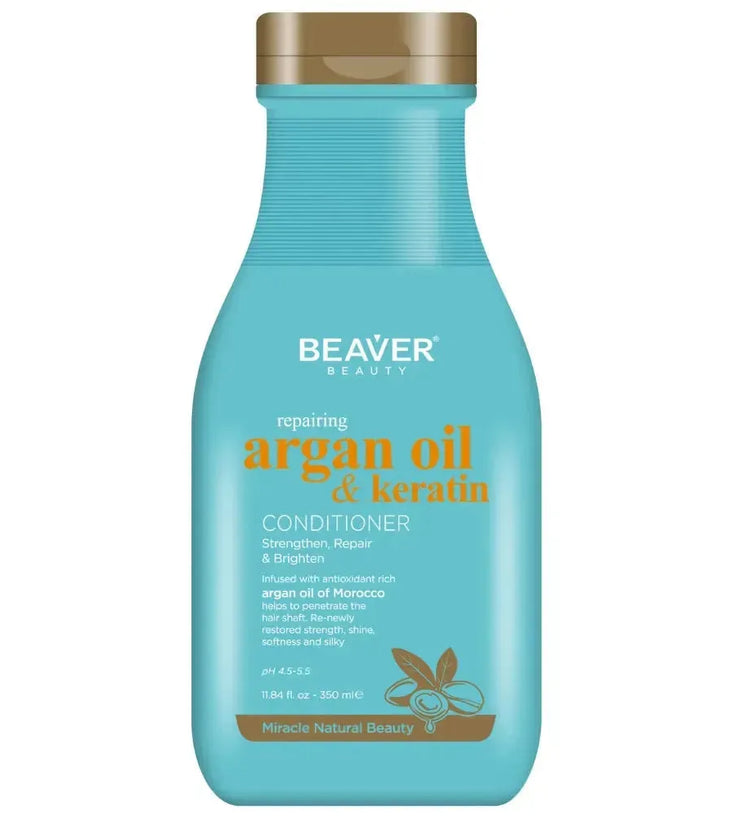 Beaver Argan Oil & Keratin repairing behandeling - Hairgivers