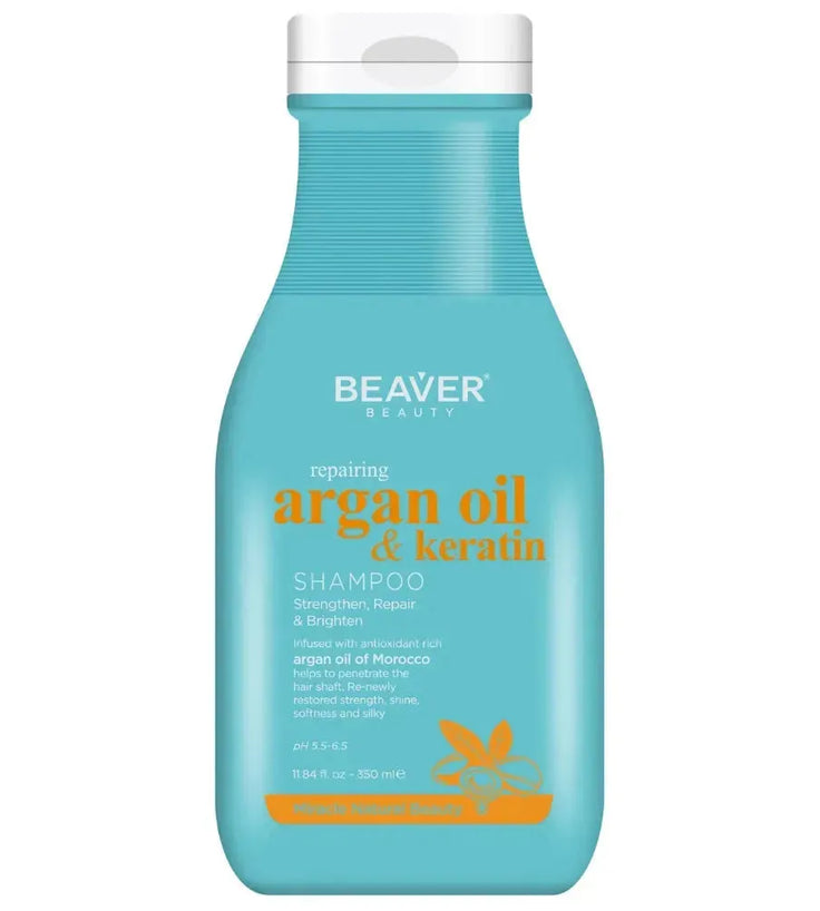 Beaver Argan Oil & Keratin repairing behandeling - Hairgivers