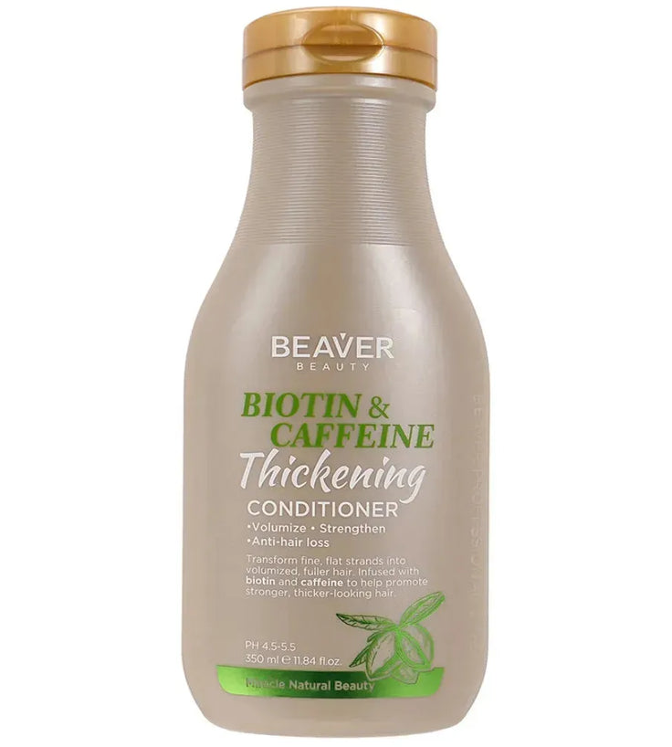 Beaver Biotin & Caffeine thickening conditioner (350 ml) - Hairgivers