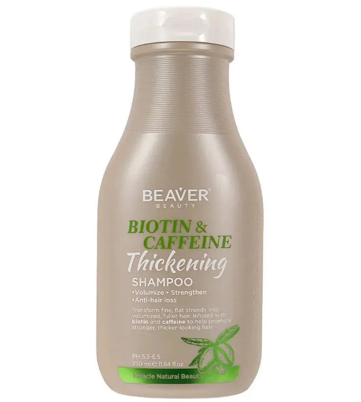Beaver Biotin & Caffeine thickening scalp behandeling - Hairgivers