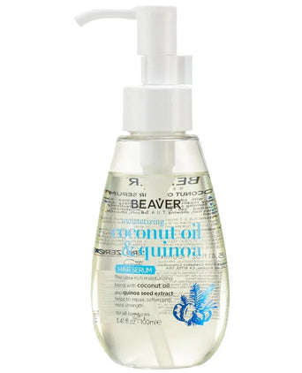 Beaver Coconut Oil & Quinoa moisturizing haarserum (100 ml) Beaver Coconut Oil & Quinoa moisturizing haarserum (100 ml) - Hairgivers