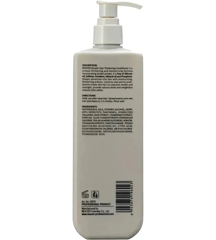 Beaver keratine conditioner (410ml) - Hairgivers