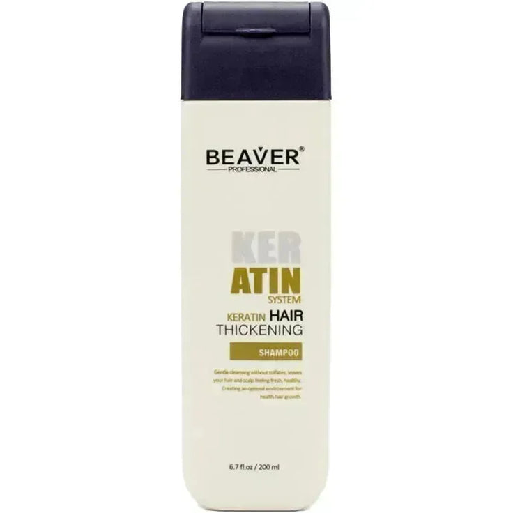 Beaver keratine shampoo (200ml) - Hairgivers