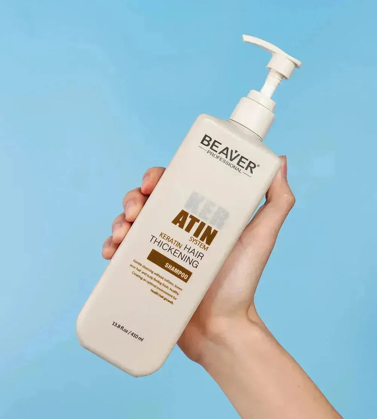 Beaver keratine shampoo (410ml) - Hairgivers