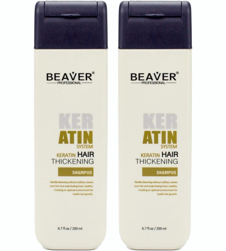 Beaver keratine shampoo (400 ml)