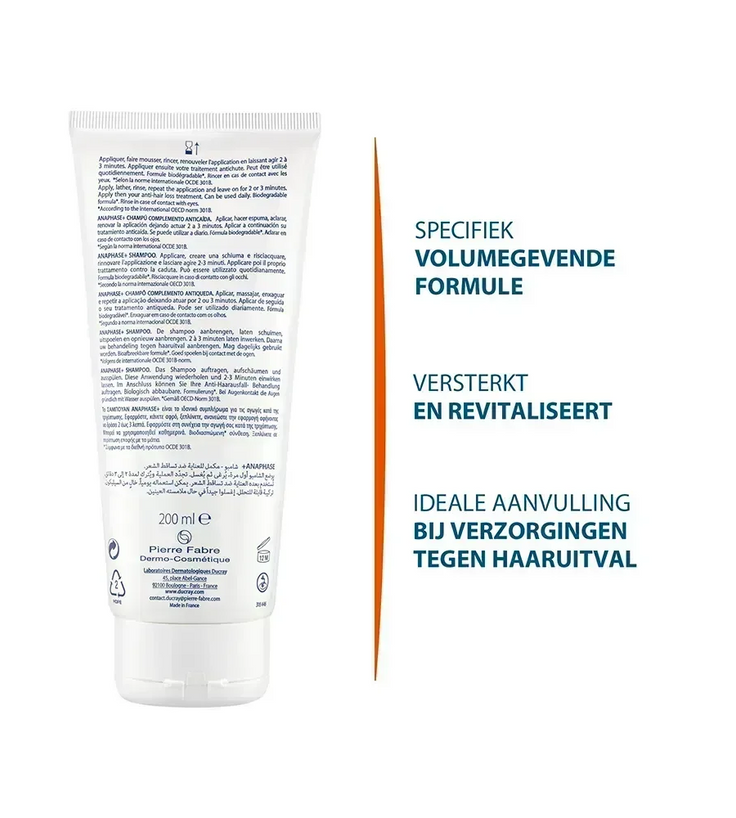 Ducray Anaphase+ shampoo (200 ml) - Hairgivers