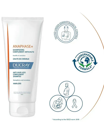 Ducray Anaphase+ shampoo (200 ml) Ducray Anaphase+ shampoo (200 ml) - Hairgivers