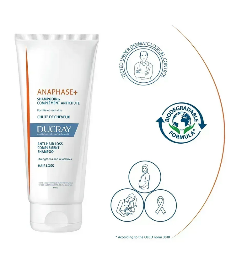 Ducray Anaphase+ shampoo (200 ml) - Hairgivers