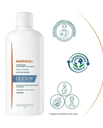 Ducray Anaphase+ shampoo (400 ml) Ducray Anaphase+ shampoo (400 ml) - Hairgivers