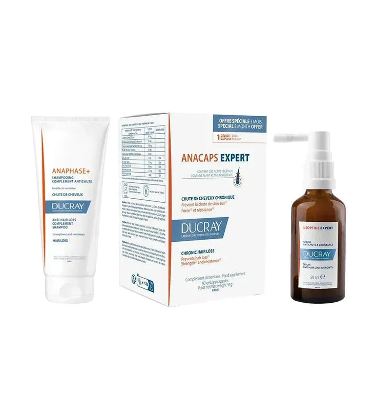 Ducray haaruitval behandeling (chronische haaruitval) - Hairgivers