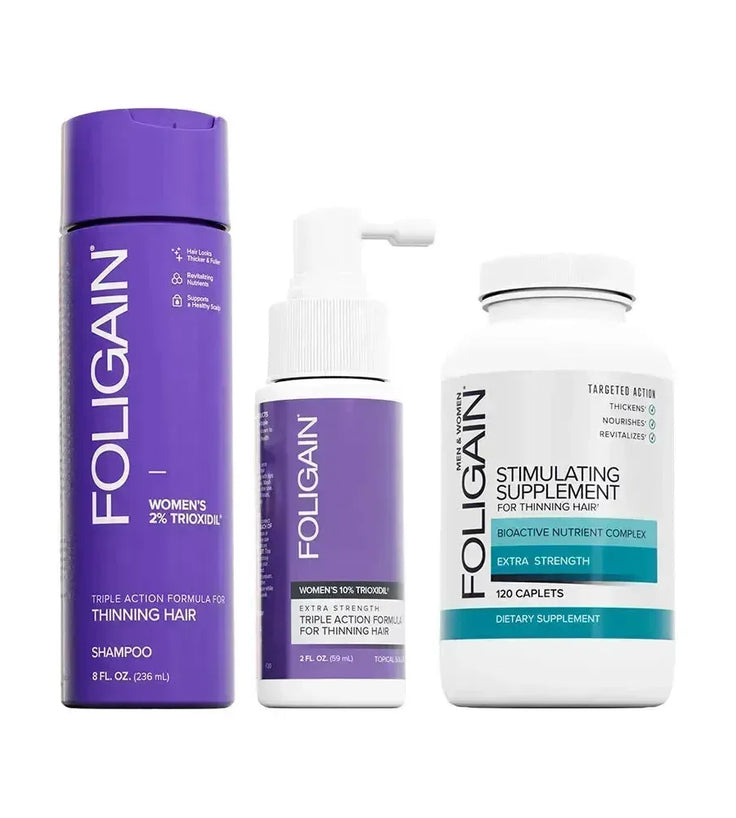 Foligain haargroei behandeling (vrouw) - Hairgivers