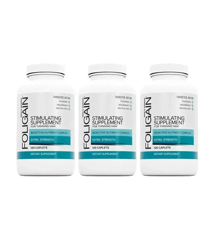 Foligain haargroei capsules 3-pack (3x120 capsules) - Hairgivers