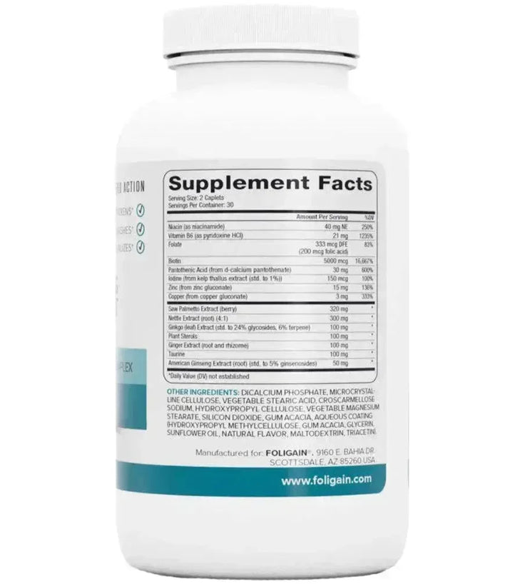 Foligain haargroei capsules (60 capsules) - Hairgivers