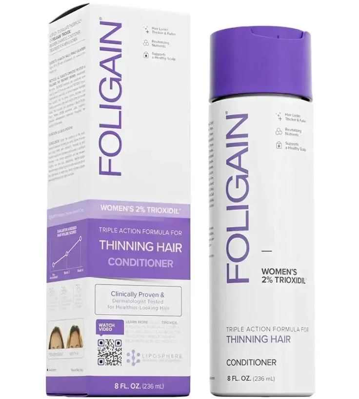 Foligain haaruitval shampoo + conditioner vrouw (236 ml) - Hairgivers