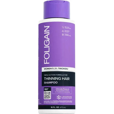 Foligain haaruitval shampoo vrouw (473 ml) Foligain haaruitval shampoo vrouw (473 ml) - Hairgivers