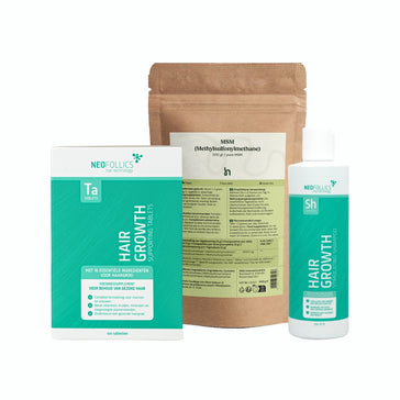 Neofollics Shampoo + Tablets & Hairgivers MSM poeder Neofollics Shampoo + Tablets & Hairgivers MSM poeder