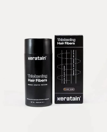 Keratain haarvezels - Donkerblond (25 gr) Keratain haarvezels - Donkerblond (25 gr) - Hairgivers