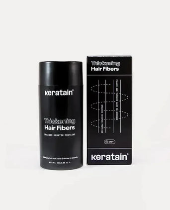 Keratain haarvezels - Grijs (25 gr) Keratain haarvezels - Grijs (25 gr) - Hairgivers
