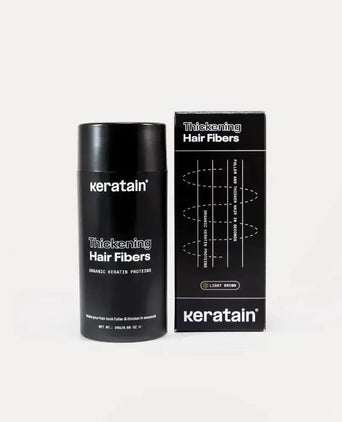 Keratain haarvezels - Lichtbruin (25 gr) Keratain haarvezels - Lichtbruin (25 gr) - Hairgivers