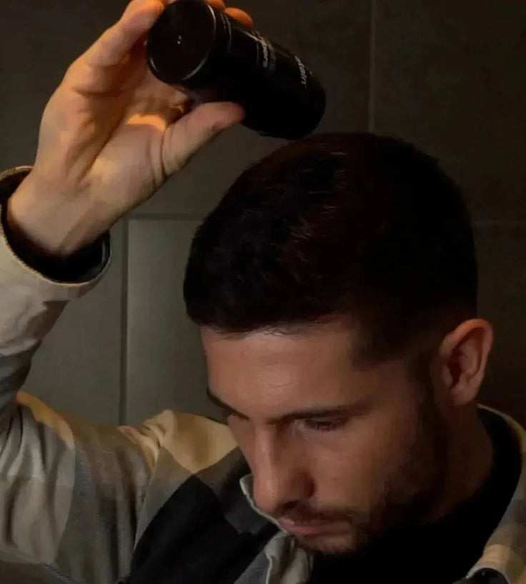 Keratain haarvezels - Medium bruin (25 gr) - Hairgivers