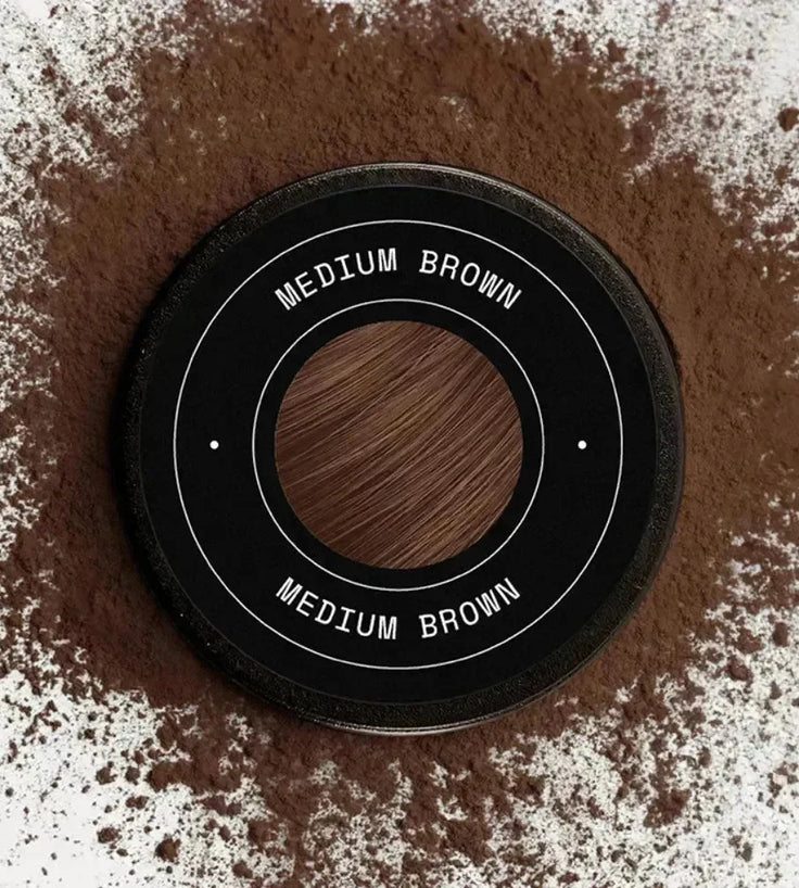 Keratain haarvezels - Medium bruin (25 gr) - Hairgivers