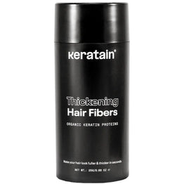 Keratain haarvezels - Zwart (25 gr)
