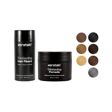 Keratain pommade + Keratain haarvezels Keratain pommade + Keratain haarvezels - Hairgivers