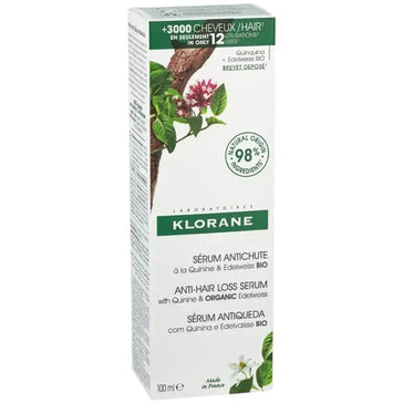 Klorane anti-haaruitval serum Kinine/Edelweiss (100 ml) Klorane anti-haaruitval serum Kinine/Edelweiss (100 ml) - Hairgivers