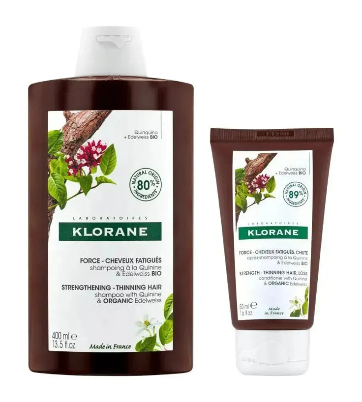 Klorane anti-haaruitval shampoo + conditioner - Hairgivers