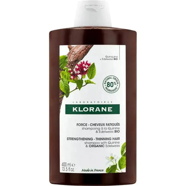 Klorane anti-haaruitval shampoo Kinine/Edelweiss (400 ml) Klorane anti-haaruitval shampoo Kinine/Edelweiss (400 ml) - Hairgivers