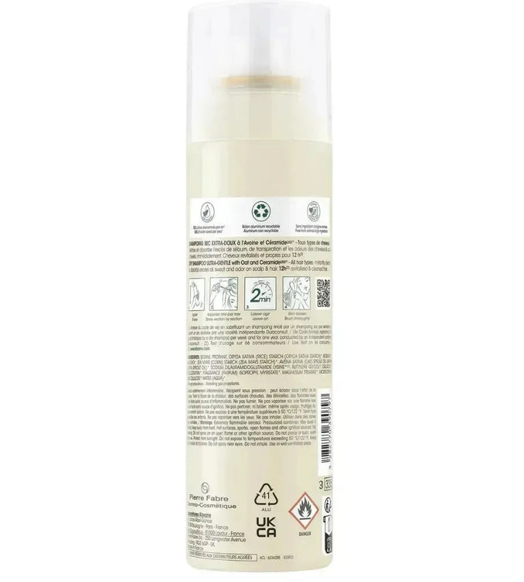 Klorane droogshampoo alle haartypes Havermelk (150 ml) - Hairgivers