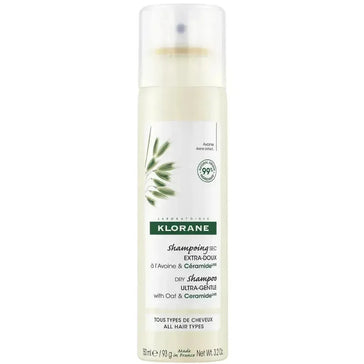 Klorane droogshampoo alle haartypes Havermelk (150 ml) Klorane droogshampoo alle haartypes Havermelk (150 ml) - Hairgivers